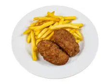 ПЪРЖЕНИ КЮФТЕТА С ГАРНИТУРА